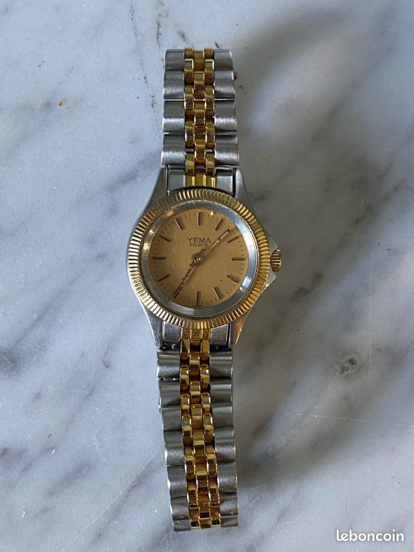 Montre Femme YEMA X1 M54 9 à Quartz - Classique Et En Bon État