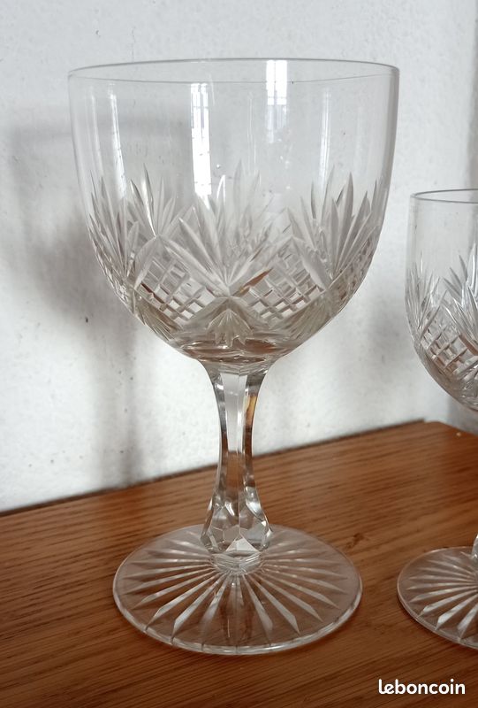 Ensemble de trois verres Baccarat modèle 61862 (image 2)