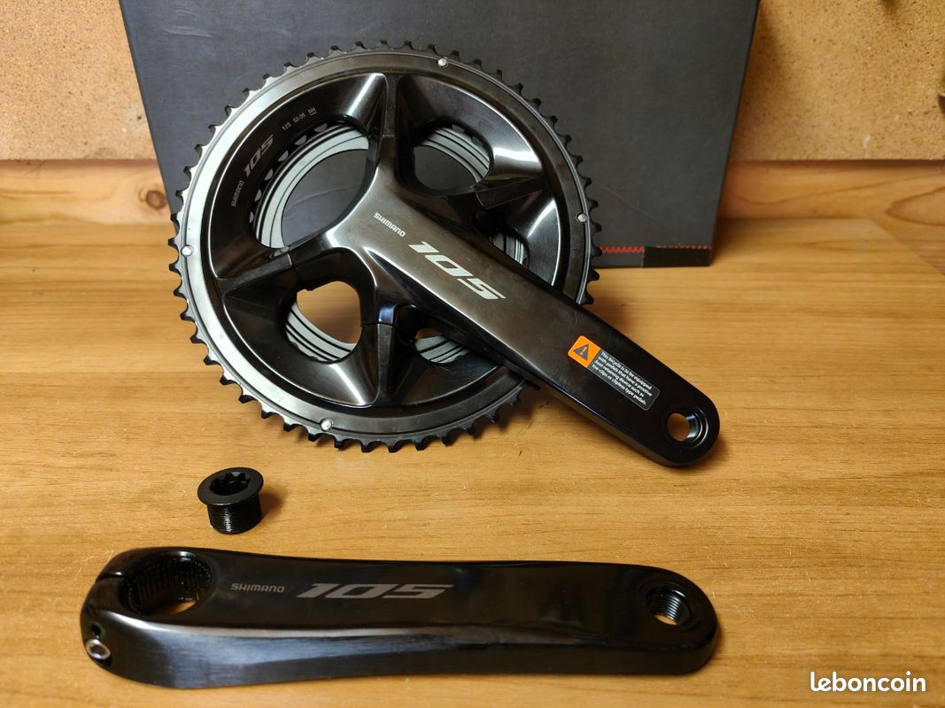 Pédalier NEUF Shimano 105 - 52-36 - Maniv. 165 (image 1)