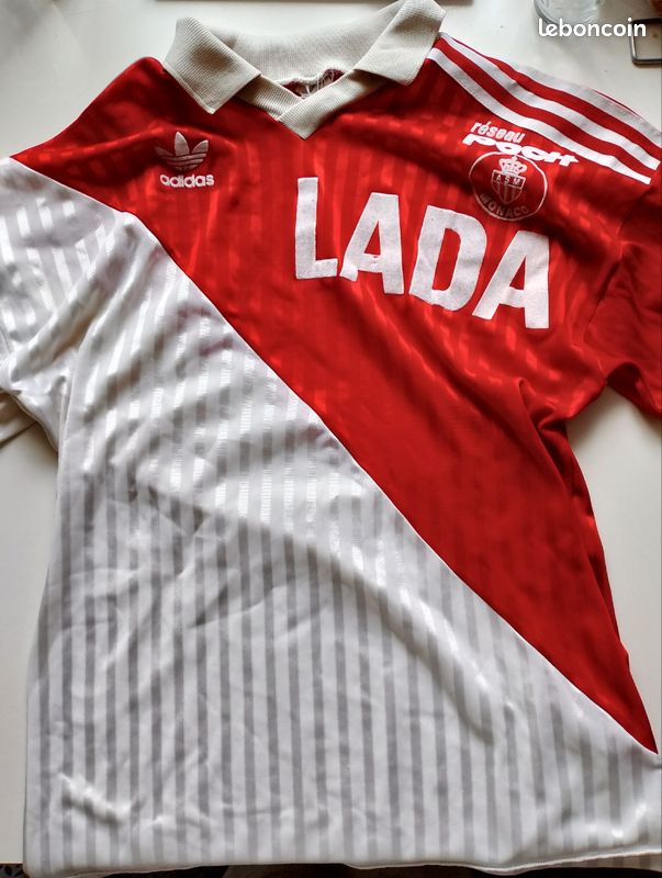 Maillot Foot Rétro Le Coq Sportif Canal+ N°2 Années 1990 - Taille L, Homme