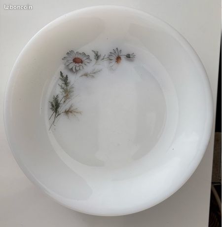 SERVICE VAISSELLE VINTAGE - Arcopal Marguerites – Lots au Choix EUR 10,00 - FR