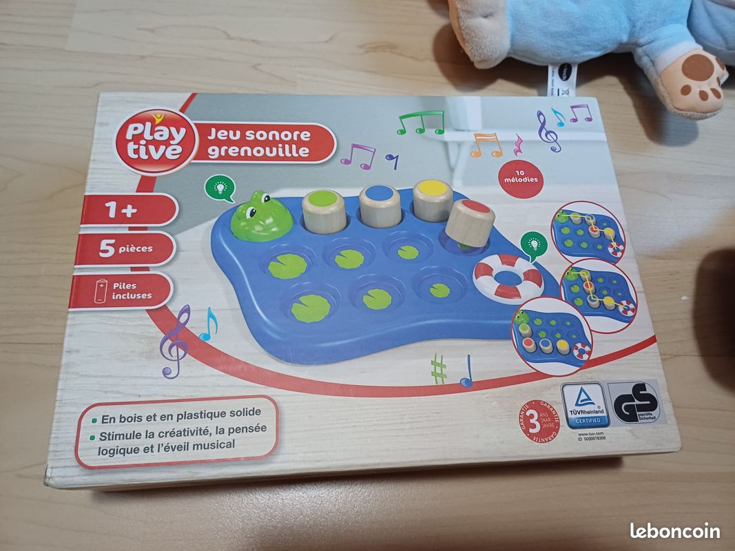 Jeu sonore grenouille play live (image 1)