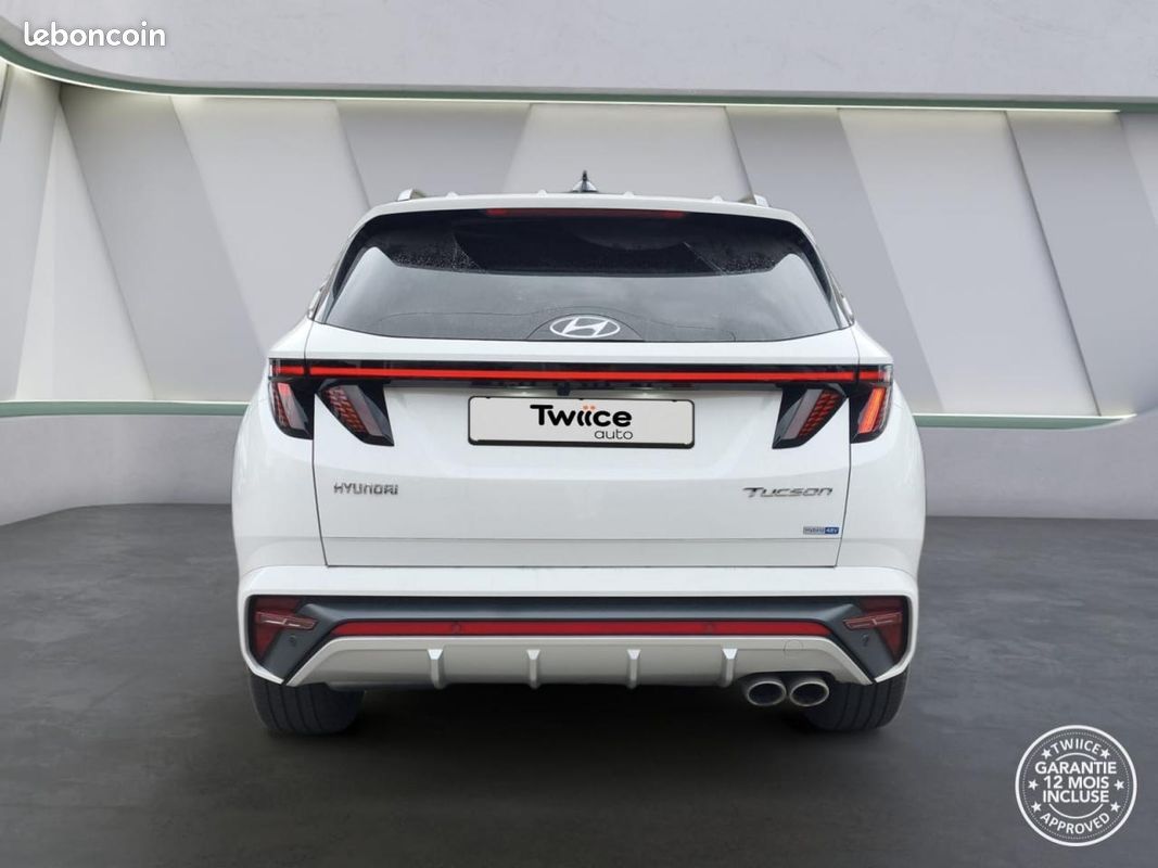 Hyundai tucson 1.6 crdi 135 hybrid mhev n-line executive bva (garantie 12 mois) (image 9)