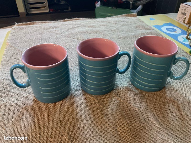 Lot de trois Just mug (image 1)