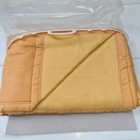 Couverture Chauffante Vintage Calor / Chromex - Double - Orange - Ancienne