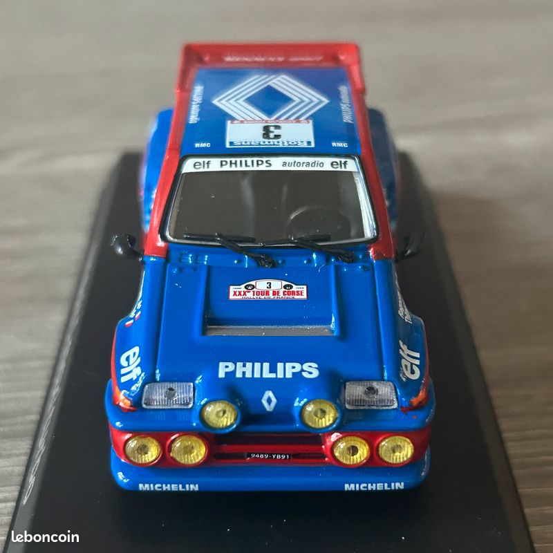Modèle Réduit Renault R5 Maxi Turbo Tour De Corse 1985 - Solido Presse 1/43 - Métal Monté - Neuf Sous Blister