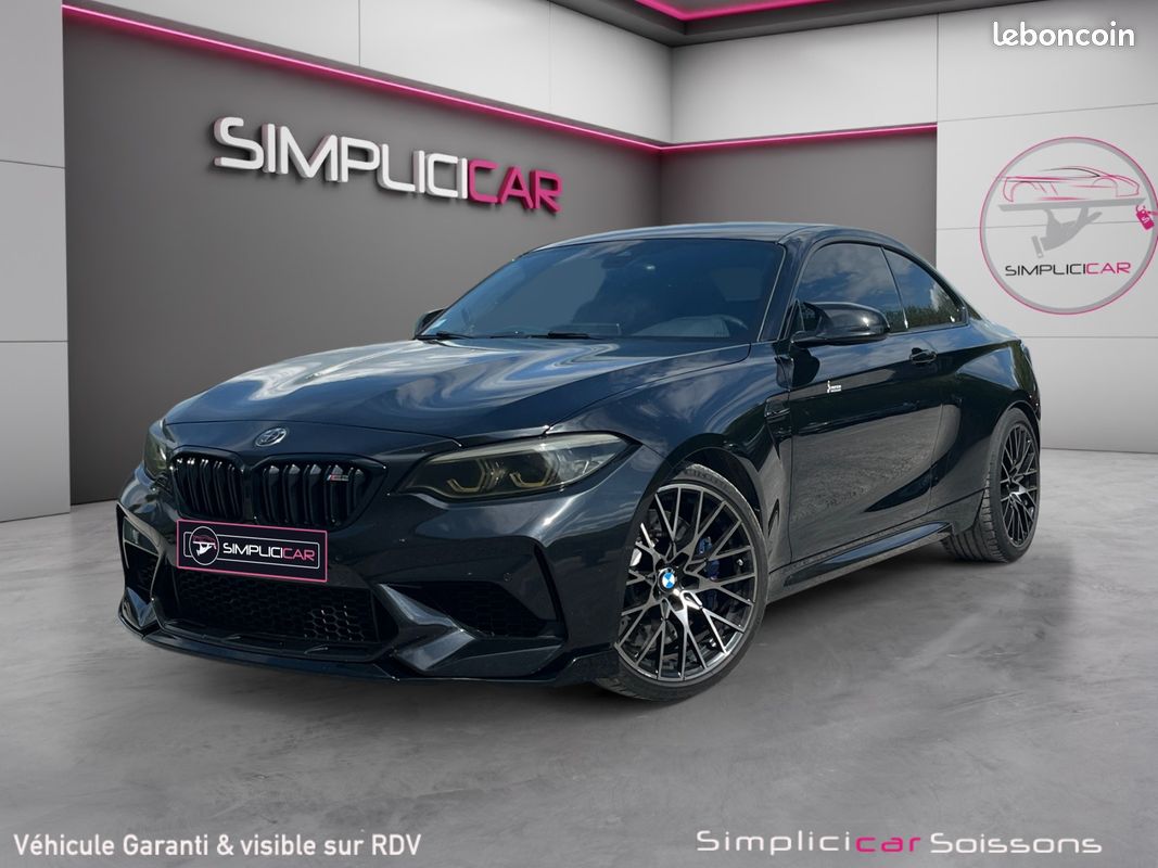 BMW M2 COMPETITION 410ch DKG7 Suivi Caméra AR Sièges chauff Immat FR Garantie 12 Mois (image 4)
