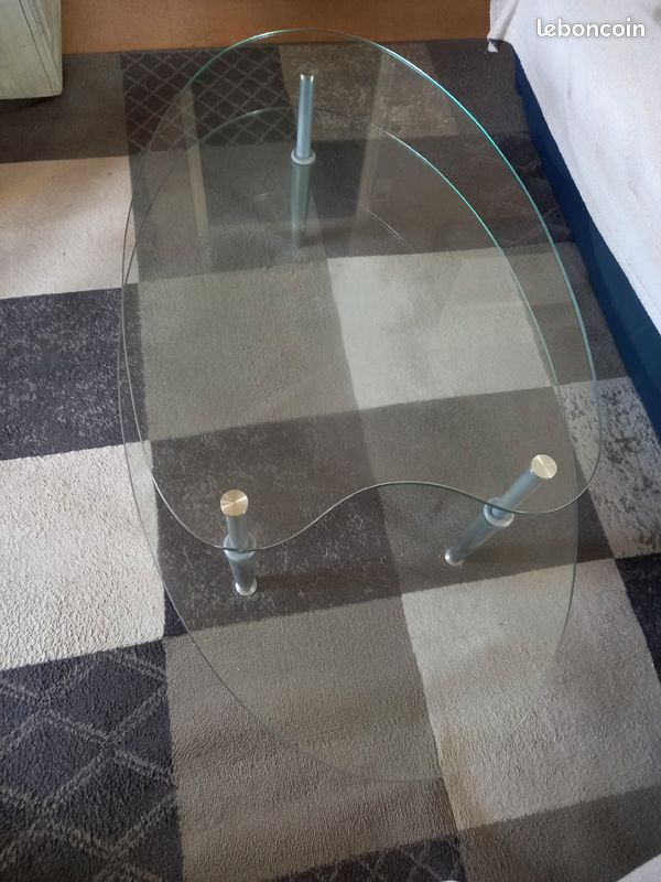 Table basse en verre (image 2)