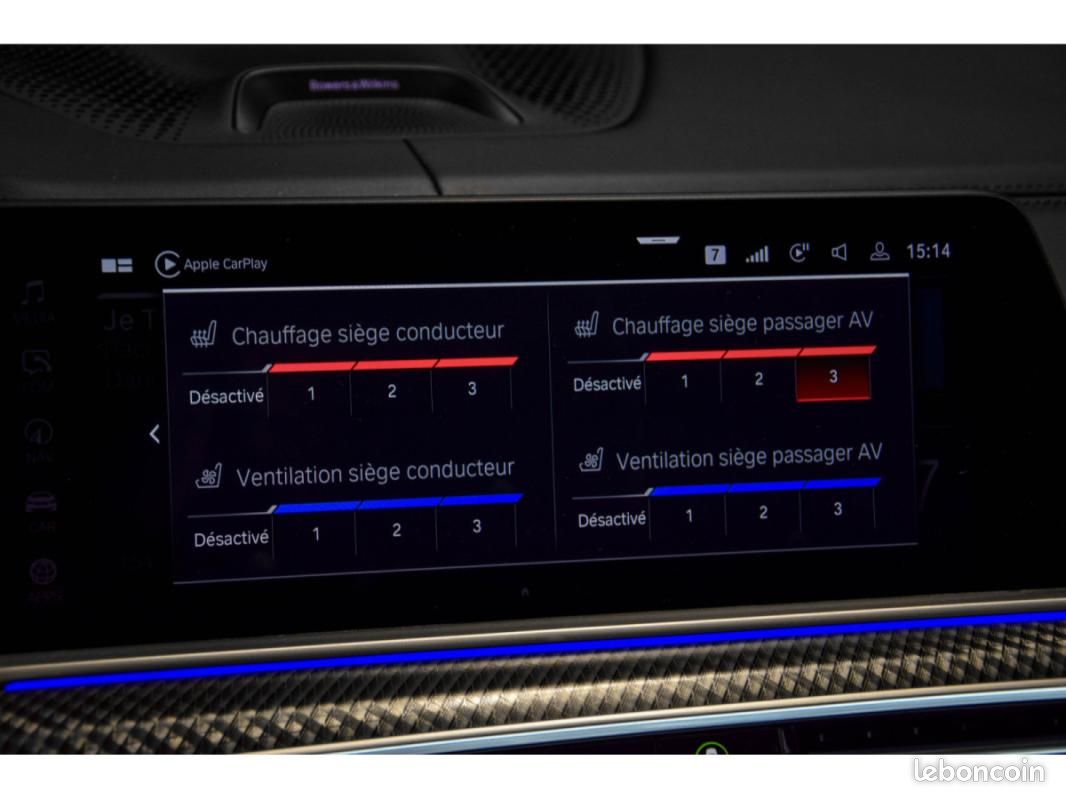 BMW X6 F96 Compétition V8 625 CH / Caméra Bowers&Wilkins Toit ouvrant Massage (image 19)