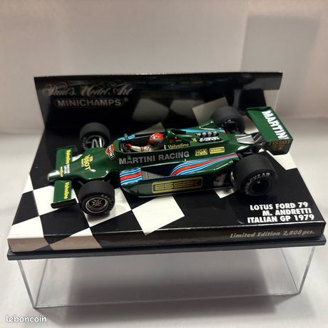 Lotus Ford 79 M.andretti italian GP 1979 minichamps - Collection