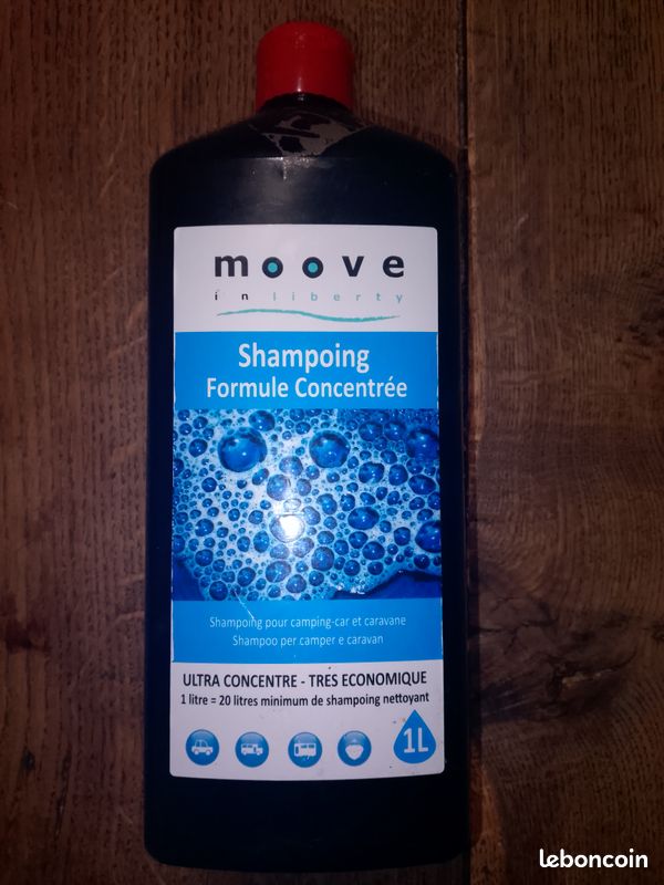 Formule concentre shampooing moove - quipement caravaning