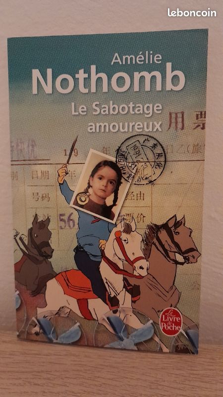 Livre - Le sabotage amoureux - Amélie Nothomb (image 1)