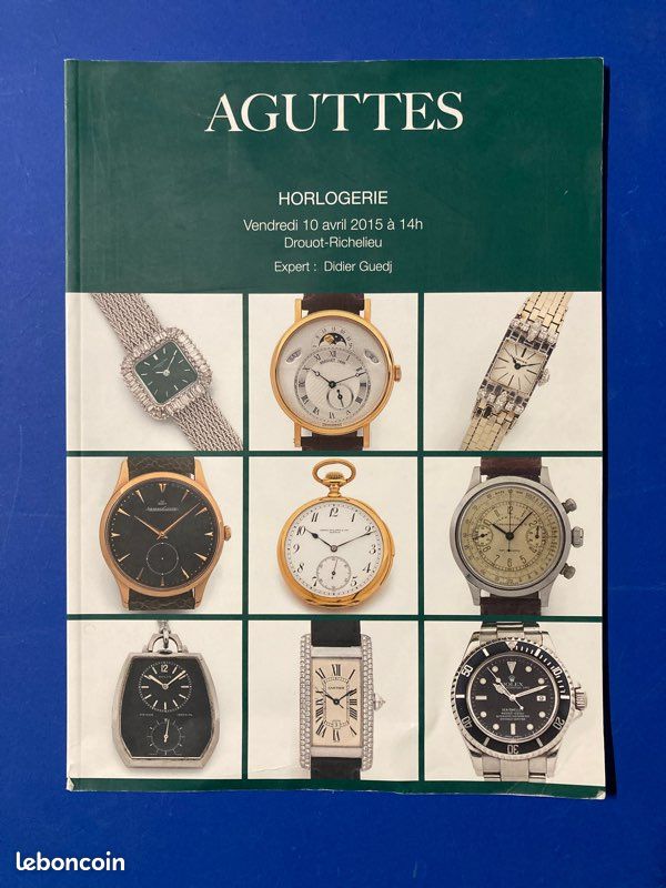 AGUTTES - Catalogue Horlogerie Vente aux enchères (image 1)