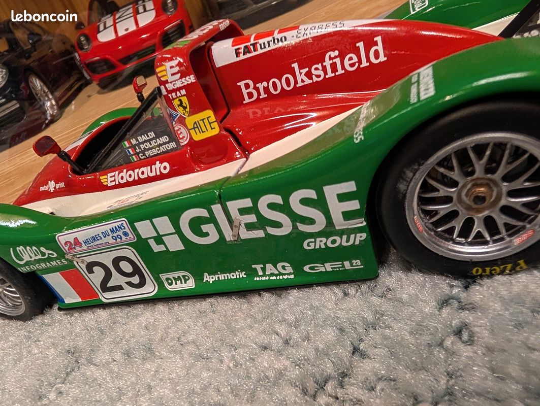 Maqueta Ferrari 333SP Le Mans a escala 1:18 en Rojo | Ferrari