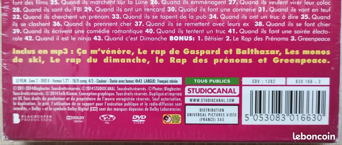 Coffret 2 DVD "La folle soire du Palmashow 2" - DVD - Films