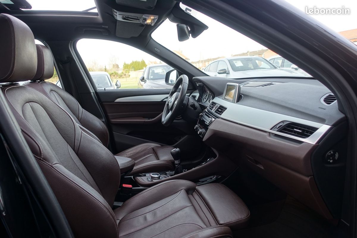 X1 S-Drive 20d 190ch Pack M Cuir sport chauffant/Toit ouvrant/Grd Gps Europe/Caméra/Hayon électrique/Garantie 12 mois (image 5)