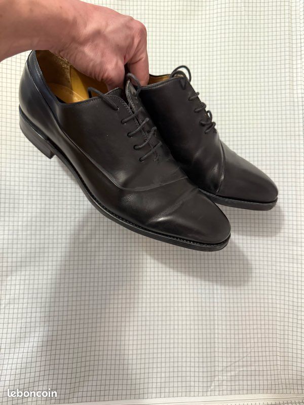 Chaussures de ville noires BERWICK 41 (image 4)
