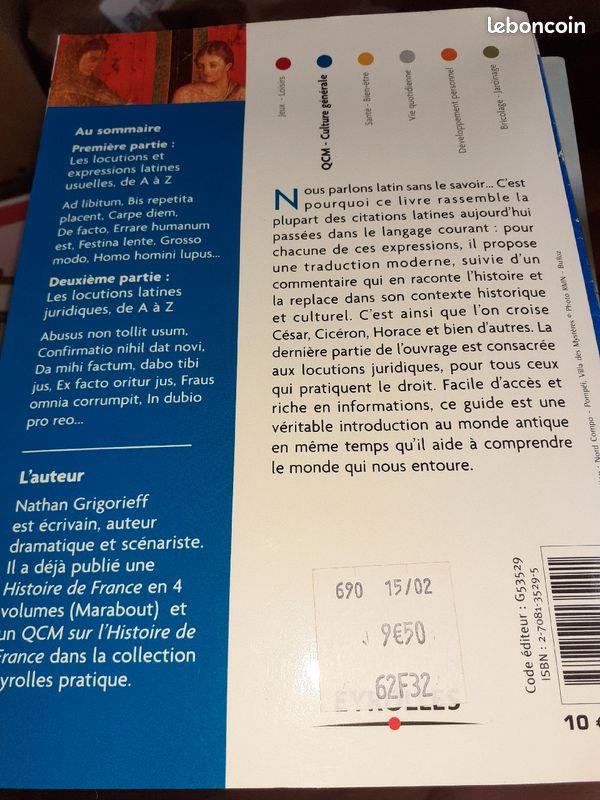 Livre Nathan Grigorieff ed Érables. Pratique (image 2)