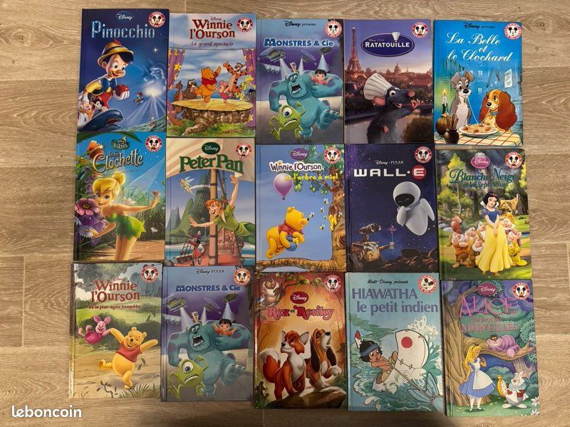 Lot de 14 livres Disney — Collection Club du Livre (image 1)