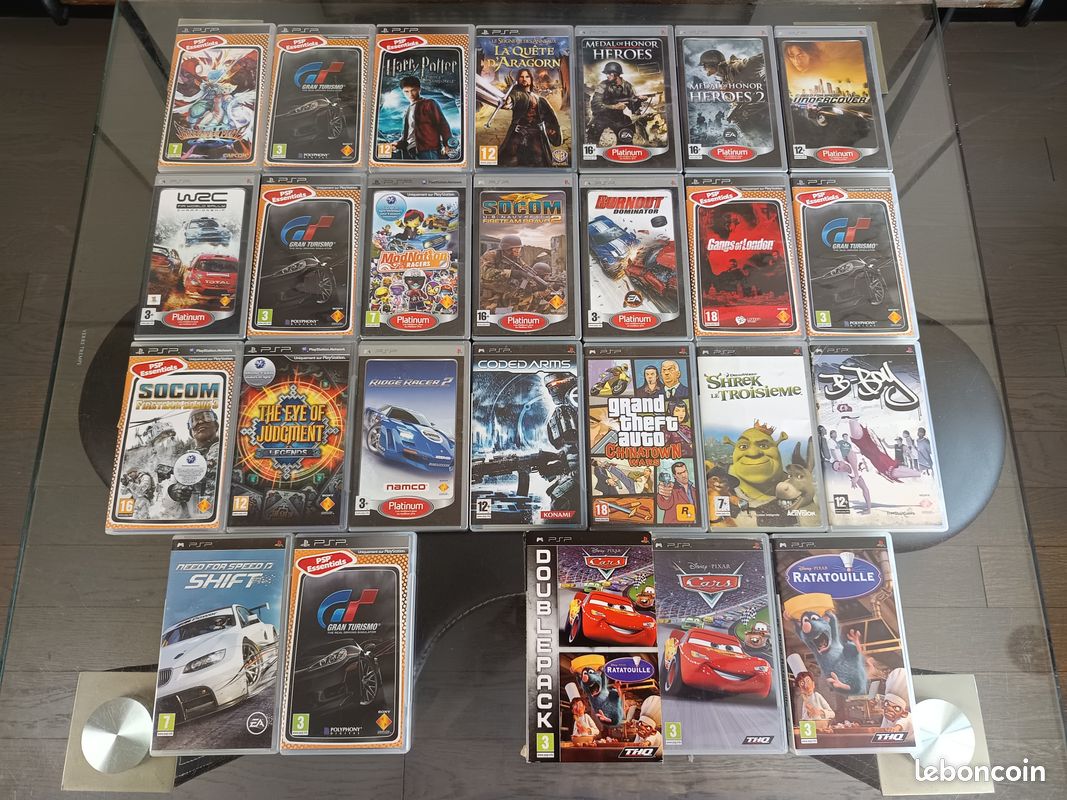 Lot 2 jeux sony psp - Jeux vidéo