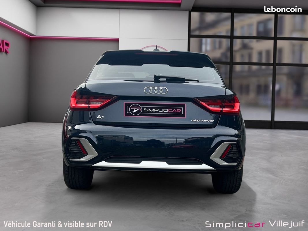 AUDI A1 CITYCARVER 2019 30 TFSI 116 ch S tronic 7 Design, Apple CarPlay, Caméra de Recul, Garantie 12 mois (image 11)