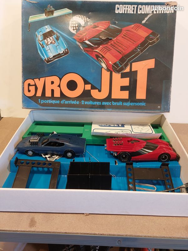 Vintage 70-80's, Les cascadeurs Gyro Jet par Meccano