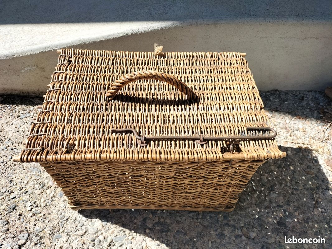 Panier de pêche à la mouche vintage Arca