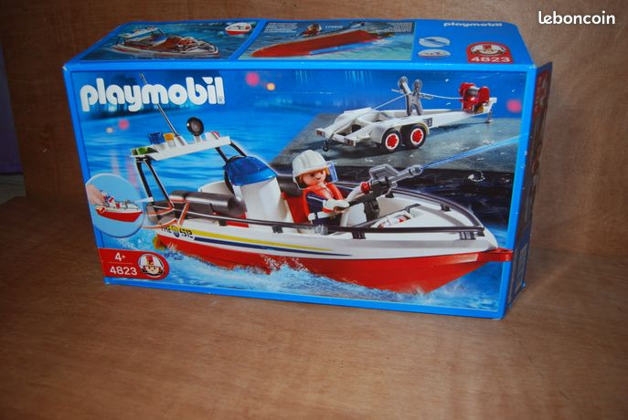 Playmobil City Action 4823 Bateau de pompier Jeux Jouets