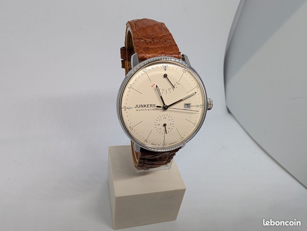 Montre Junkers Automatique Junkers 6060-5 Bauhaus Automatic Avec