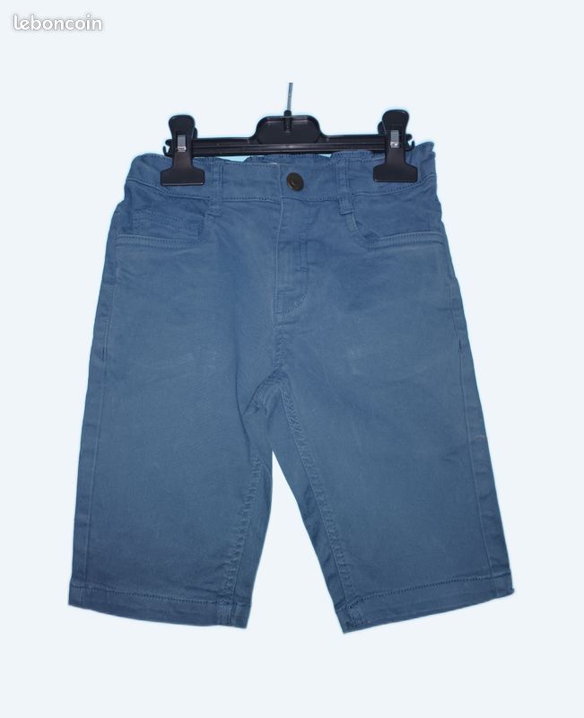 Bermuda bleu LH en 8 ans (mam33133) (image 1)