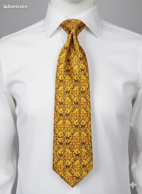 Cravate 100% Soie Neuve - Multicolore, Sans Marque, Pour Homme, Sans étiquette