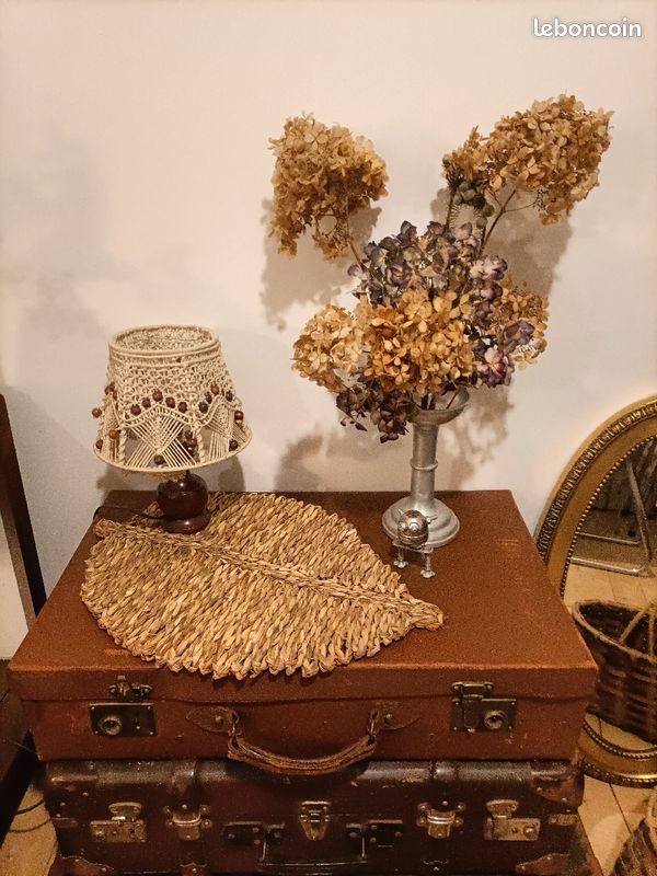 Valise vintage en cuir (image 2)