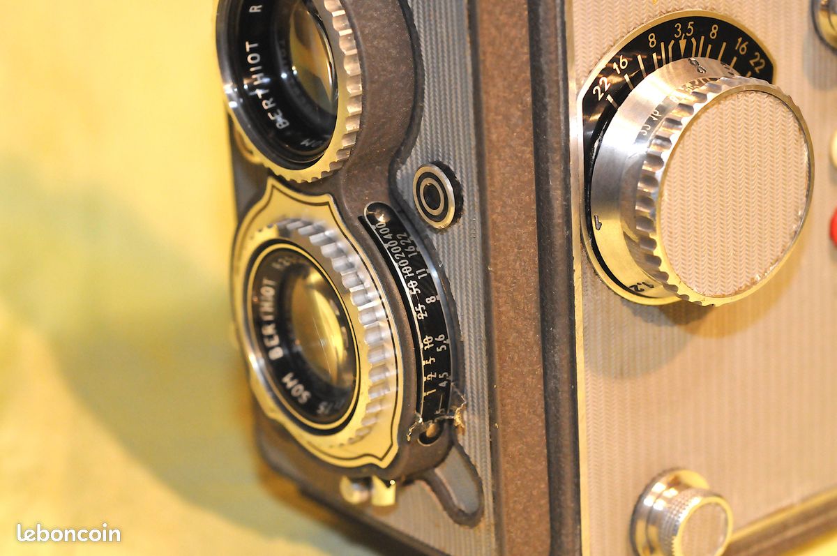 Objectif Yashica Yashikor 80mm 6x6 Medium Format Camera Parts Made in