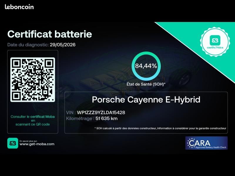 Porsche Cayenne Coupé 3.0 V6 462ch E-Hybrid (image 31)