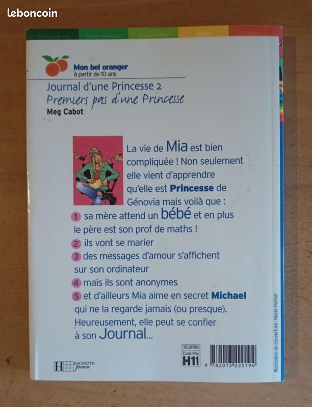 Journal d'une princesse, tome 2 : Premiers pas d'une princesse Meg Cabot (image 2)