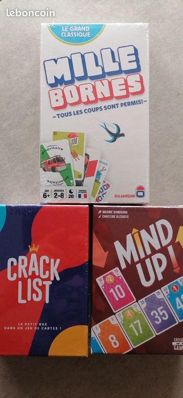 Crack List - Jeux de société 