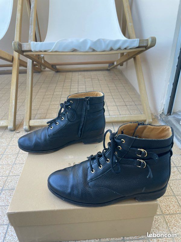 Sézane bottines Low Solene - Chaussures display picture 2