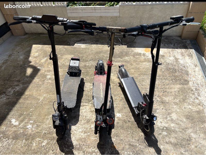 Lot de trottinettes électriques pour pièce (image 1)