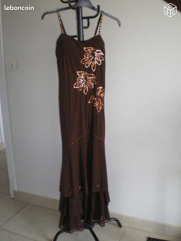 Robe longue de soirée taille M (image 2)