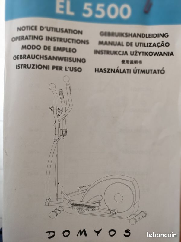 Bike Marque Domyos VÃ©lo Elliptique Domyos Ve 630 Avis Appartement