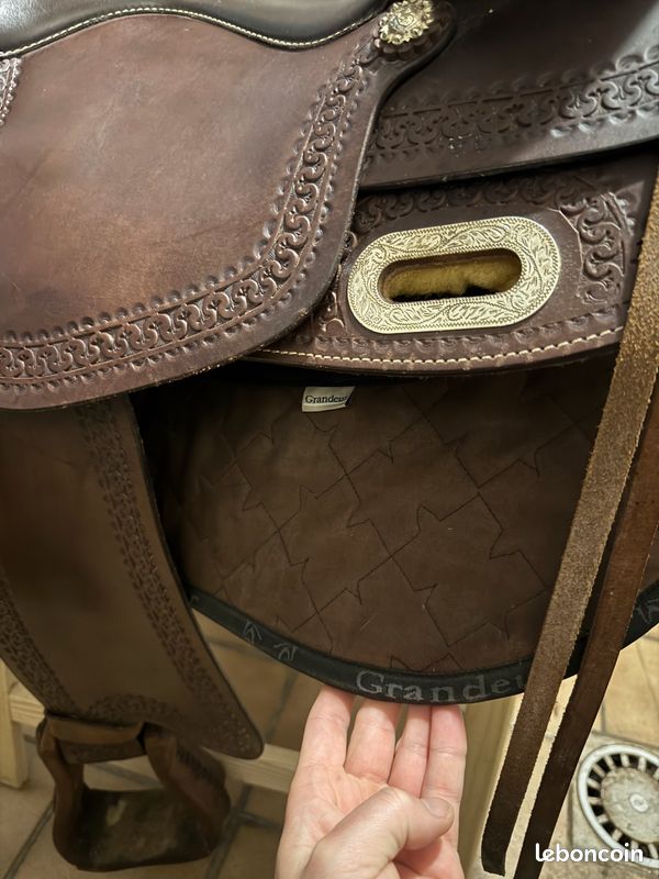 14 = 35,5 Cm, Marrone: Selle En Cuir Synthétique Avec Double Rembourrage Et Dos En Daim Winner 73321203