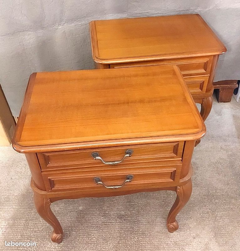 Tables de chevet style Louis XV (image 2)