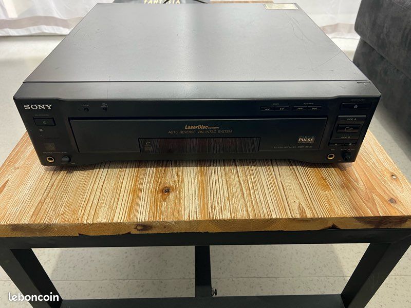 Lecteur Laserdisc SONY MDP-212 à Réparer / Pour Pièces - Origine Japon - Ne Fonctionne Pas