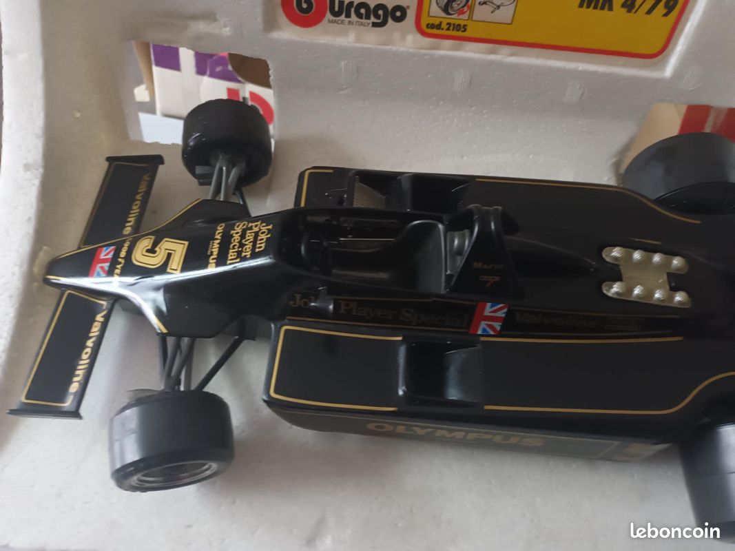 Voiture Miniature Burago 1/14 Lotus MK4 1979 - Neuf En Boîte Fermée - Collection