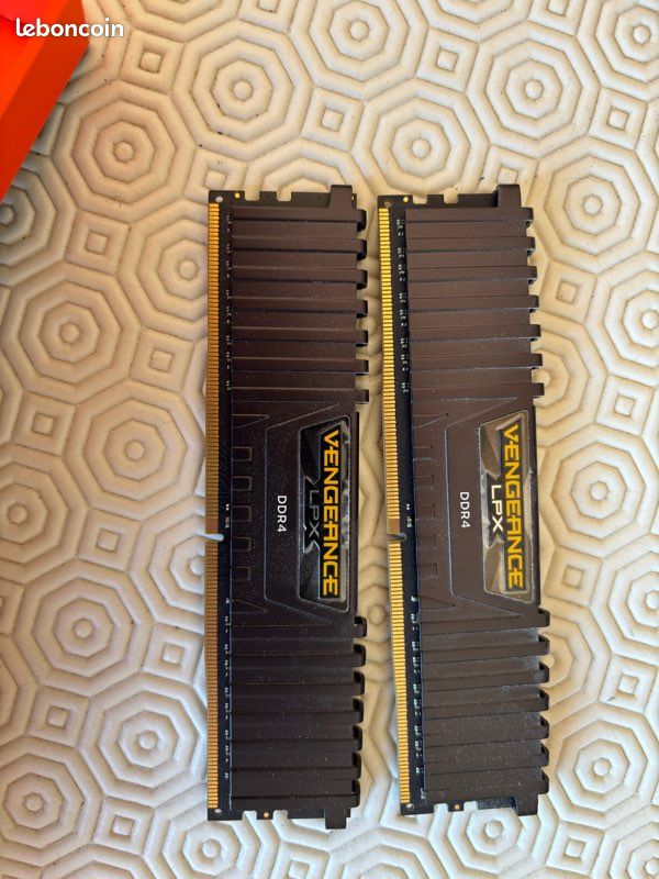 Barrette de RAM DDR4 Corsaire vengeance 3200 MHz 16 Gb (2x 8Gb) (image 2)