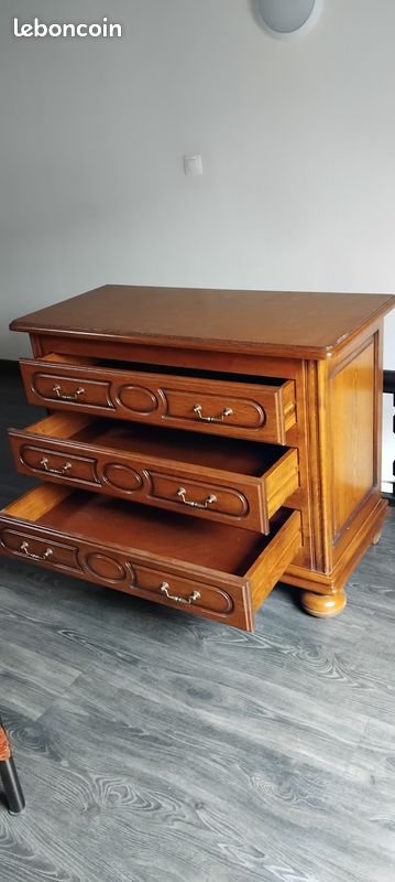 Commode bois massif style rustique (image 4)