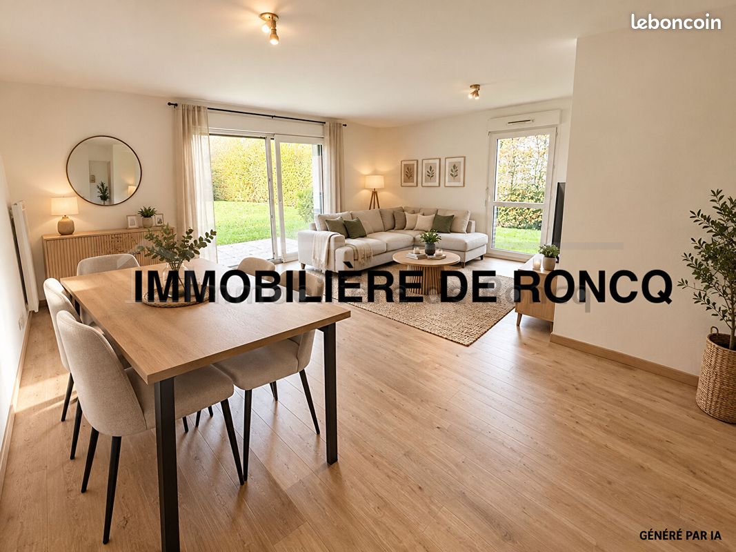 Appartement 4 pièces 107 m² · à Roncq · 107 m² · 325 000 €