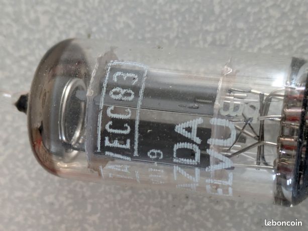 12AX7 SH- ECC83 Tube Electronique NOS MAZDA 5 Etoiles 1.21/1.23 Matched !! T91 EUR 253,63 - FR
