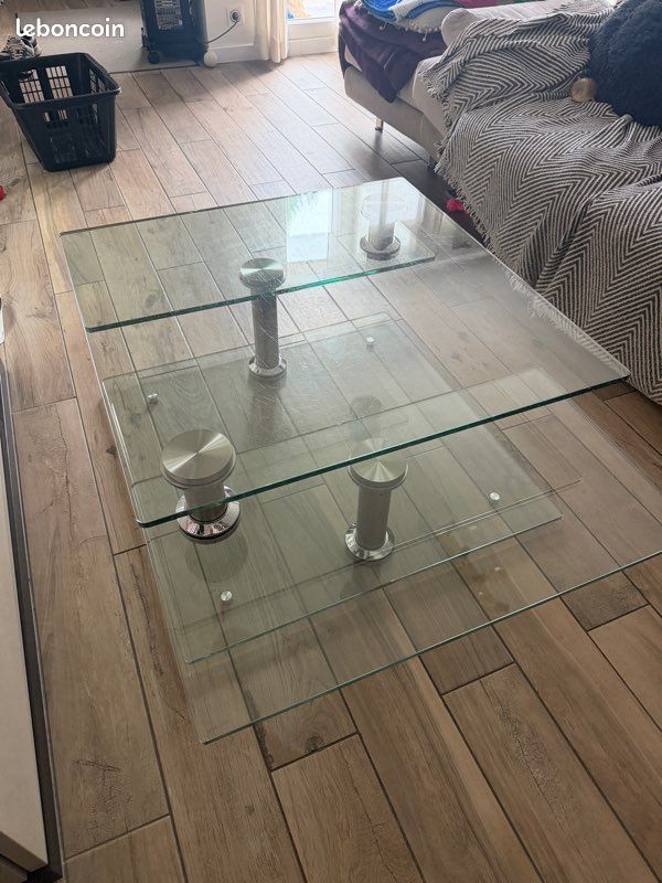 Table basse verre crozatier (image 3)