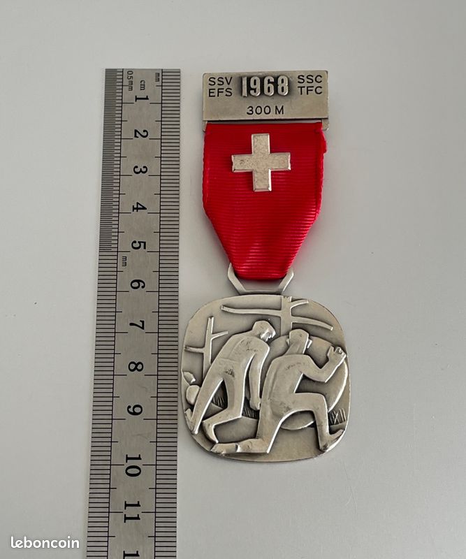 Medaille Crédit Suisse - Passage de la monnaie Genève 1979 (Gebraucht